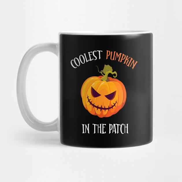 Funny Halloween Coolest Pumpkin in the Patch by star trek fanart and more